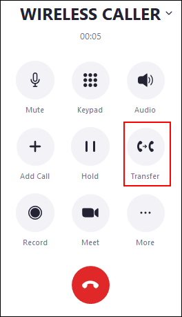 how to transfer zoom call from computer to phone